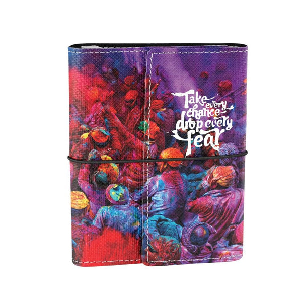 Ecoleatherette A-6 Printed Sot Cover Notebook (DJA6.60036)