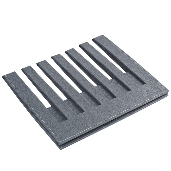 Ecoleatherette Foldable Magazine & Book Stand (MR.S.Grey)