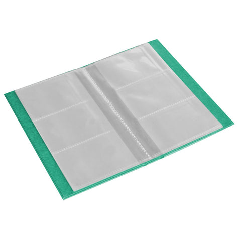 Ecoleatherette Visiting Card Holder Book (3VCB.A.Green)