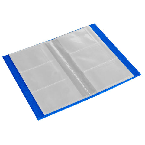 Ecoleatherette Visiting Card Holder Book (3VCB.D.Blue)