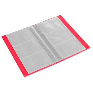 Ecoleatherette Visiting Card Holder Book (3VCB.D.Pink)