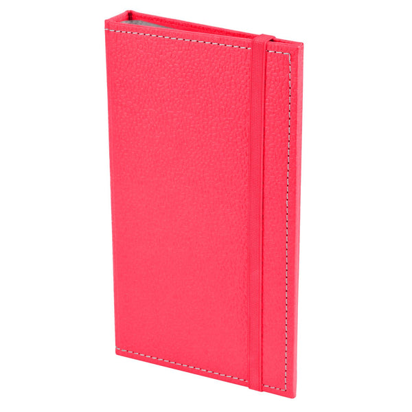 Ecoleatherette Visiting Card Holder Book (3VCB.D.Pink)