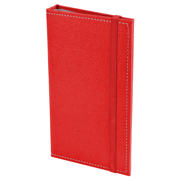 Ecoleatherette Visiting Card Holder Book (3VCB.Red)
