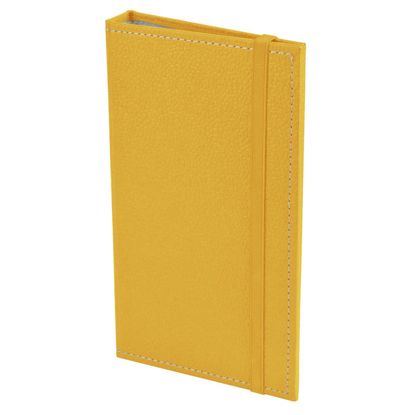 Ecoleatherette Visiting Card Holder Book (3VCB.Yellow)