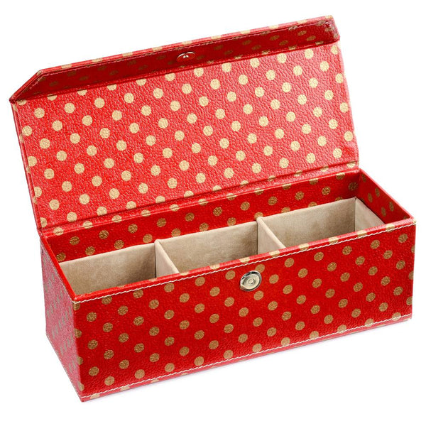Ecoleatherette 3 Partition Bangle Box (BB3P.013)