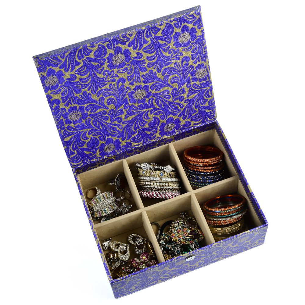 Ecoleatherette 6 Partition Bangle Box (BB6P.001)
