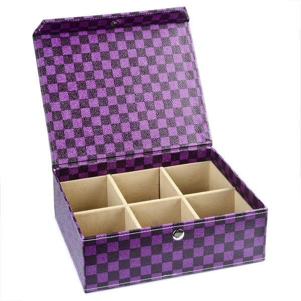 Ecoleatherette 6 Partition Bangle Box (BB6P.2003)