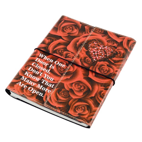 Ecoleatherette A-5 Printed Soft Cover Notebook (DJA5.5017)