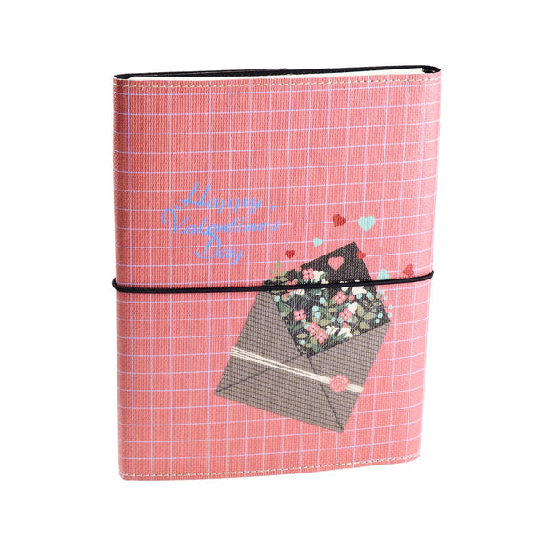 Ecoleatherette A-5 Printed Soft Cover Notebook (DJA5.5021)