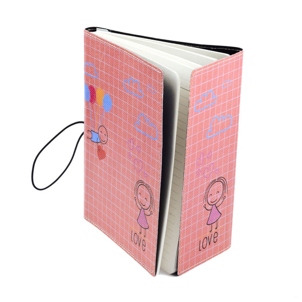 Ecoleatherette A-5 Printed Soft Cover Notebook (DJA5.5021)
