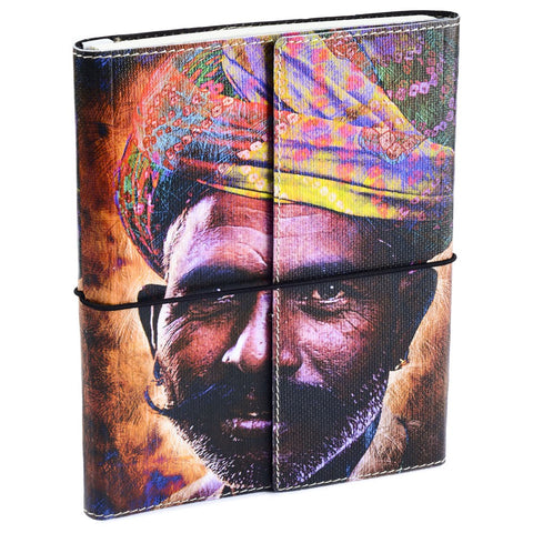 Ecoleatherette A-5 Printed Soft Cover Notebook (DJA5.5029)