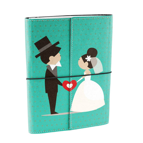 Ecoleatherette A-5 Printed Soft Cover Notebook (DJA5.5037)