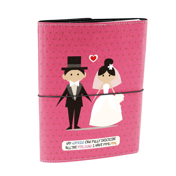 Ecoleatherette A-5 Printed Soft Cover Notebook (DJA5.5037)