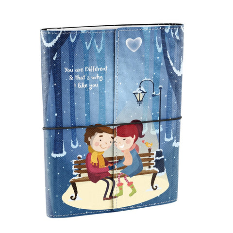Ecoleatherette A-5 Printed Soft Cover Notebook (DJA5.5039)