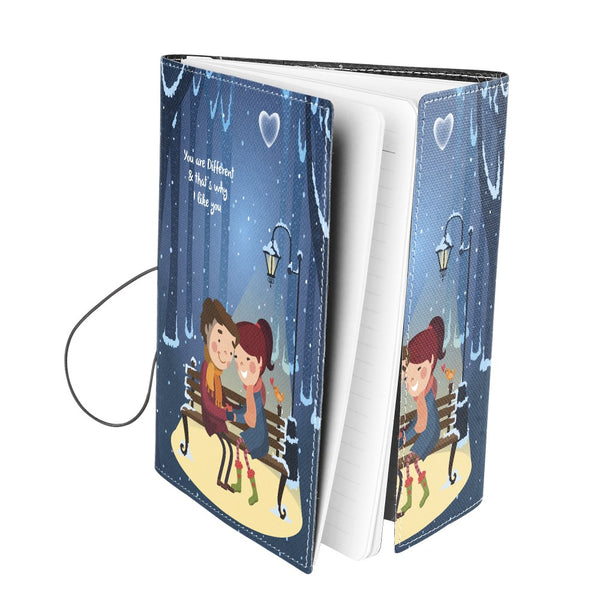 Ecoleatherette A-5 Printed Soft Cover Notebook (DJA5.5039)