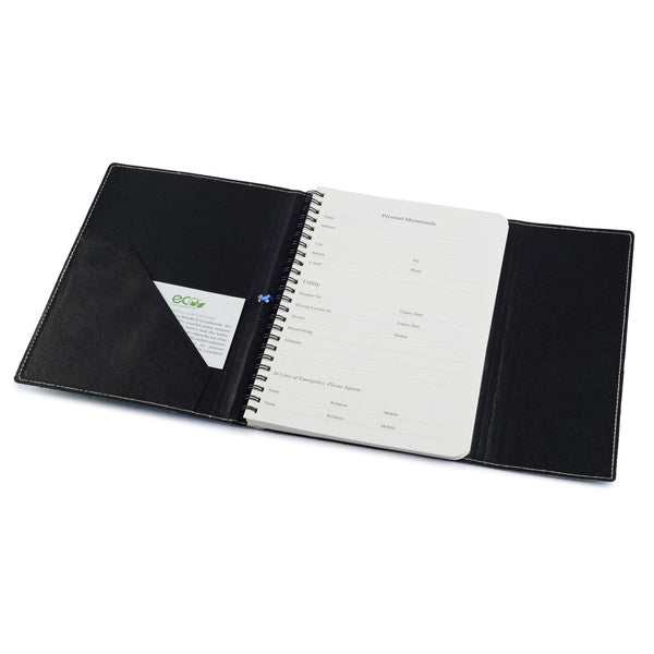 Ecoleatherette A-5 Printed Soft Cover Notebook (DJA5.5008)