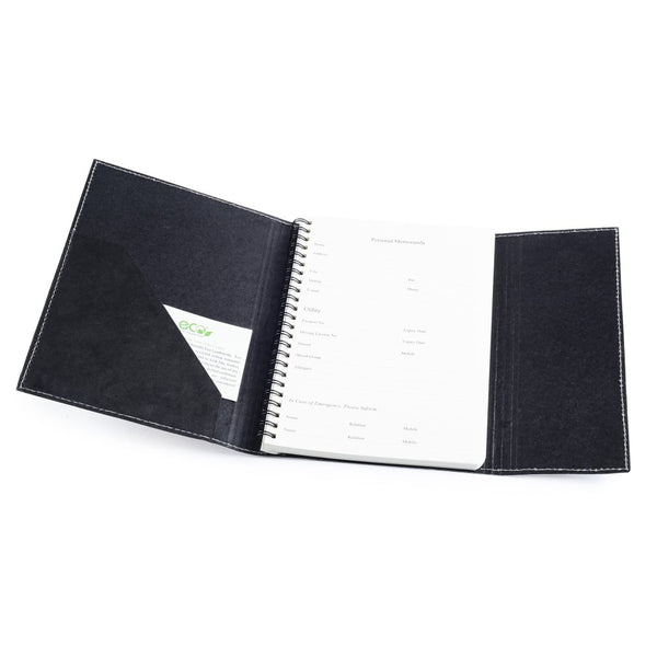 Ecoleatherette A-5 Printed Soft Cover Notebook (DJA5.5009)