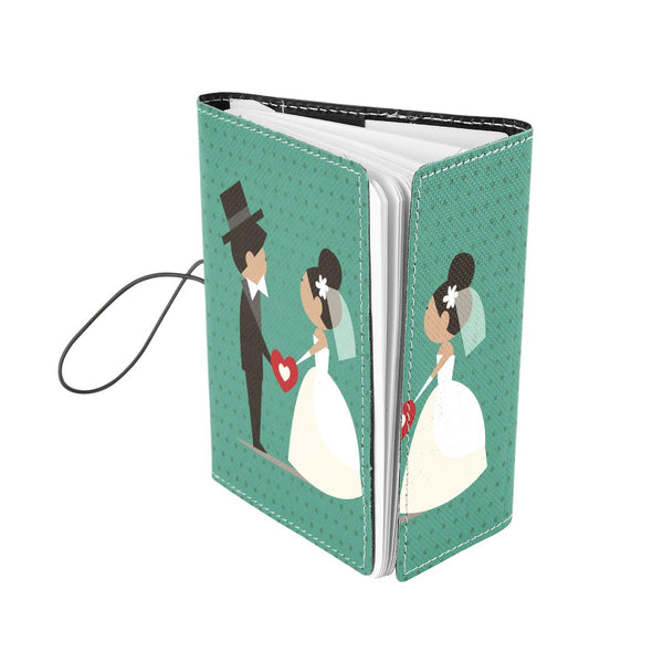 Ecoleatherette A-6 Printed Sot Cover Notebook (DJA6.60037)