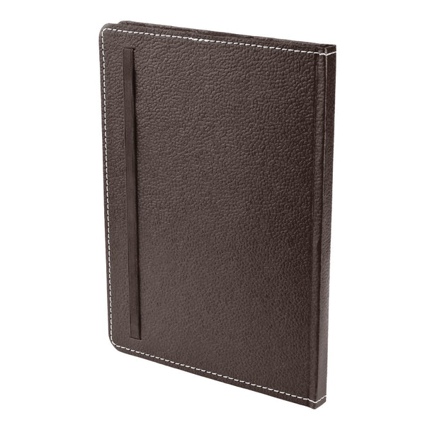 Ecoleatherette A-5 Hard Cover Notebook (HCJA5.Chocolate)