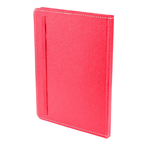 Ecoleatherette A-5 Hard Cover Notebook (HCJA5.D.Pink)