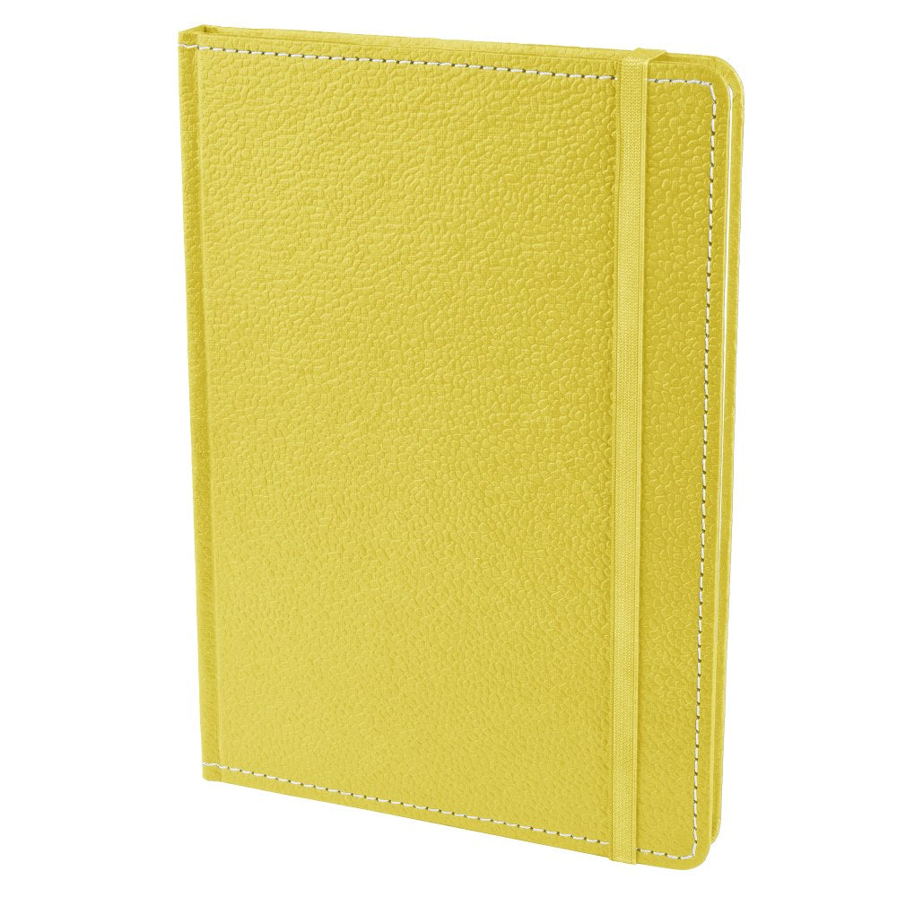 Ecoleatherette A-5 Hard Cover Notebook (HCJA5.L.Yellow)