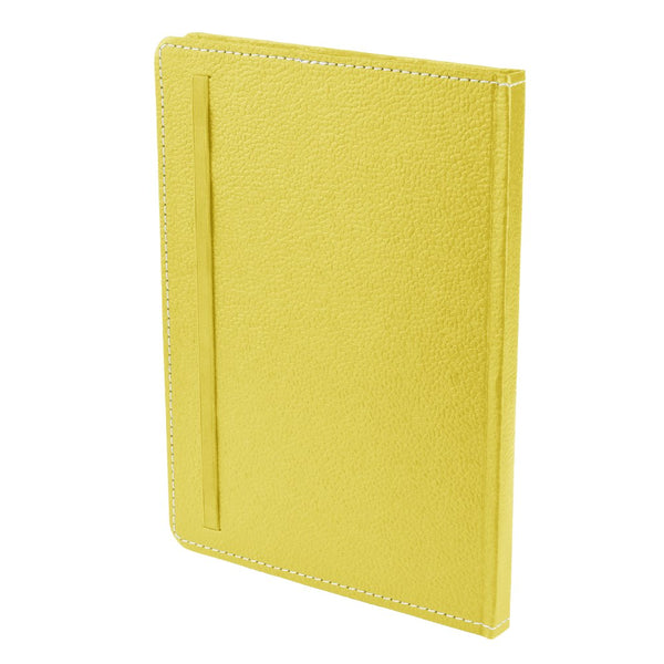 Ecoleatherette A-5 Hard Cover Notebook (HCJA5.L.Yellow)