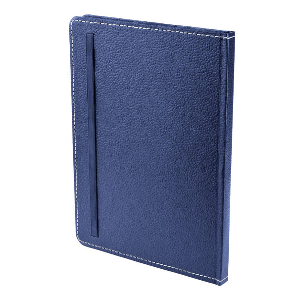 Ecoleatherette A-5 Hard Cover Notebook (HCJA5.N.Blue)