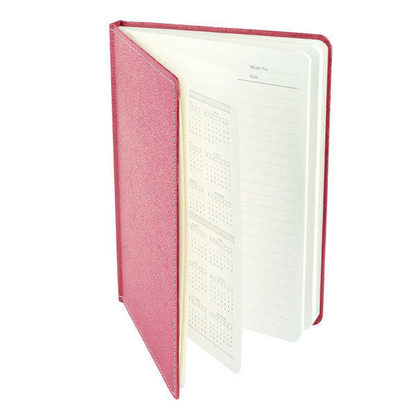 Ecoleatherette A-5 Hard Cover Notebook (HCJA5.Pink)