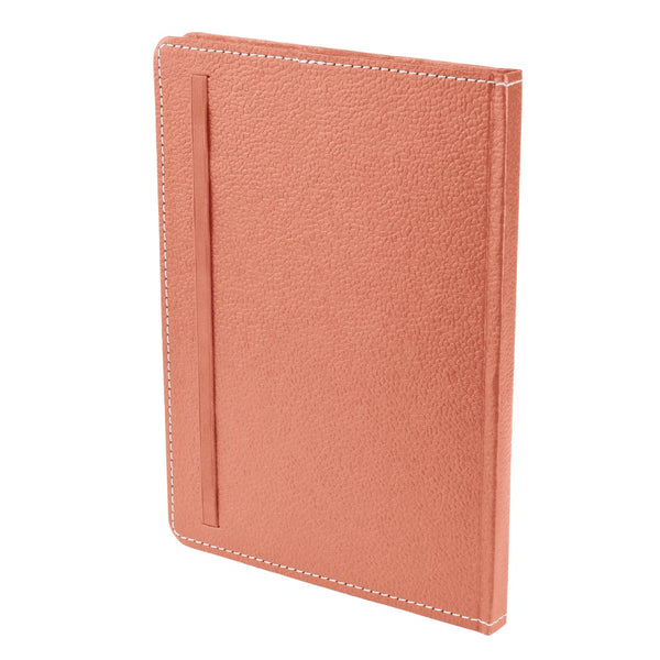 Ecoleatherette A-5 Hard Cover Notebook (HCJA5.S.Coral)