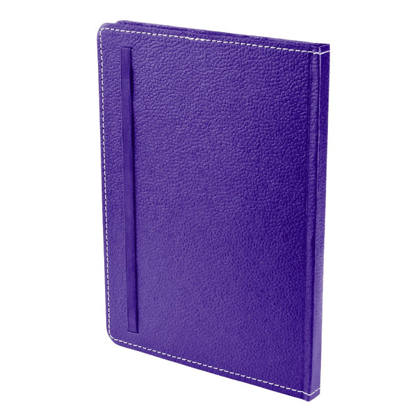 Ecoleatherette A-5 Hard Cover Notebook (HCJA5.Violet)