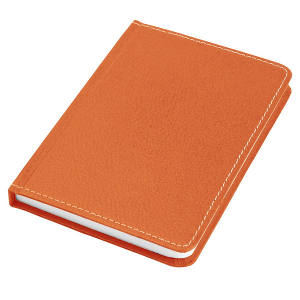 Ecoleatherette A-6 Hard Cover Notebook (HCJA6.B.Orange)