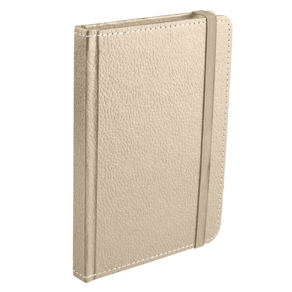 Ecoleatherette A-6 Hard Cover Notebook (HCJA6.Beige)