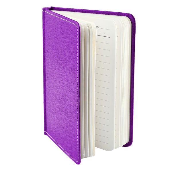 Ecoleatherette A-6 Hard Cover Notebook (HCJA6.Lilac)