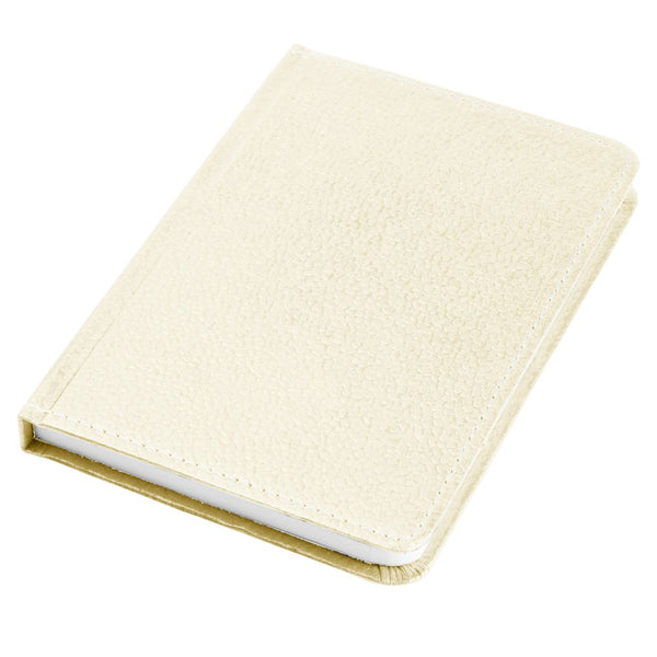 Ecoleatherette A-6 Hard Cover Notebook (HCJA6.Pearl)