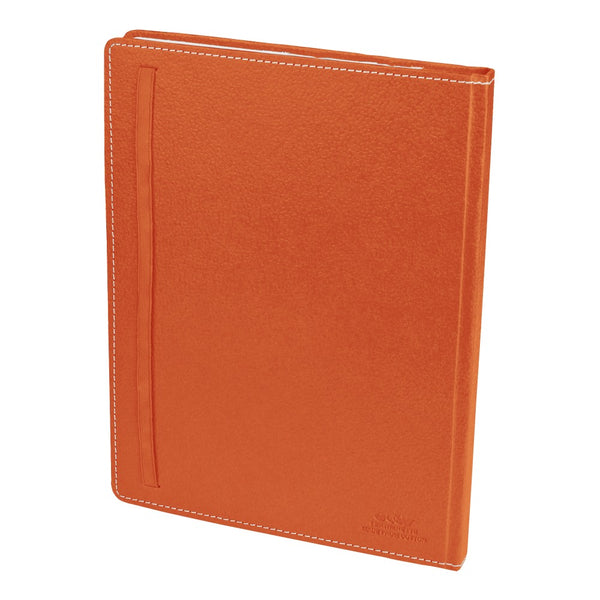 Ecoleatherette B-5 Hard Cover Notebook (HCJB5.Orange)