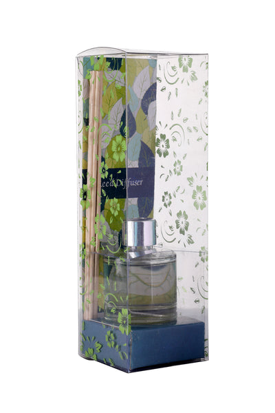 Arofume Reed Diffuser Gift set with Glass Pot,Reed Sticks & Oil Long Lasting Scent for for Home Office (Strawberry Pink Fragrance)