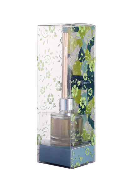 Arofume Reed Diffuser Gift set with Glass Pot,Reed Sticks & Oil Long Lasting Scent for for Home Office (Strawberry Pink Fragrance)