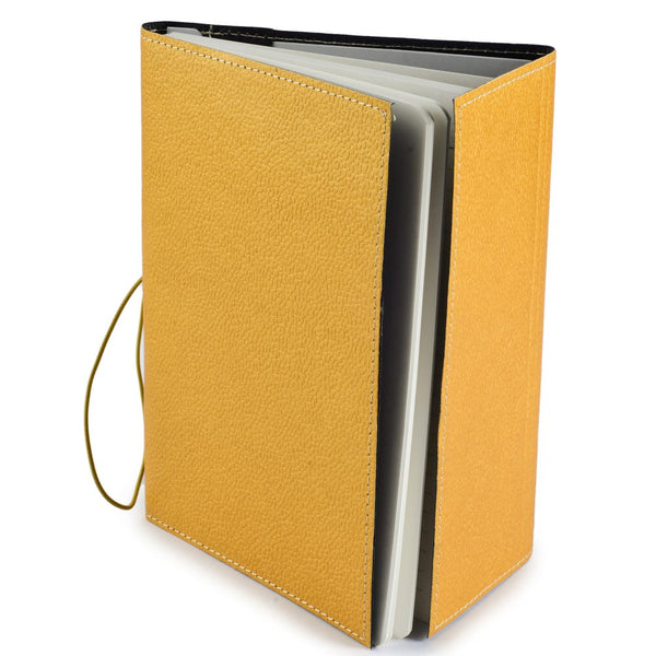 Ecoleatherette A-5 Regular Soft Cover Notebook (JA5.R.Gold)