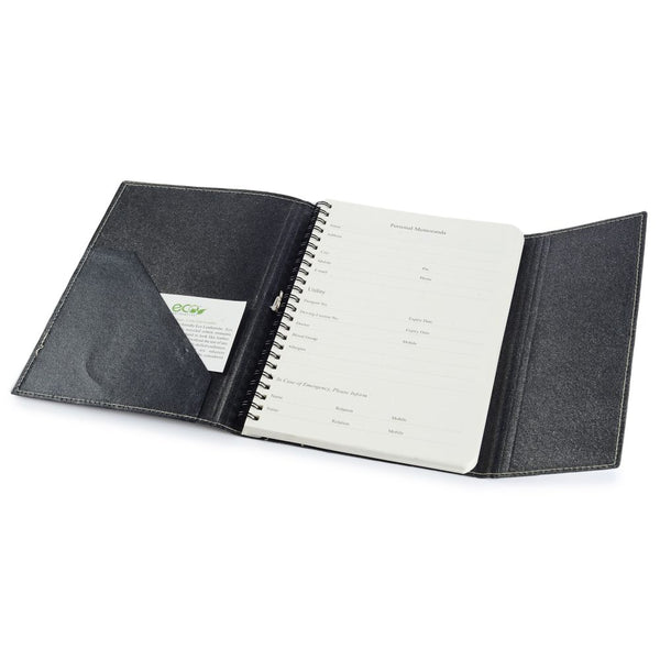 Ecoleatherette A-5 Regular Soft Cover Notebook (JA5.Silver)