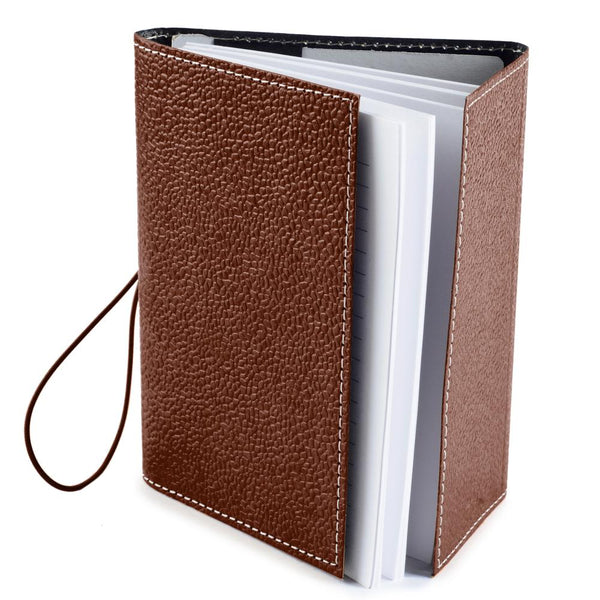 Ecoleatherette A-6 Regular Soft Cover Notebook (JA6.D.Brown)