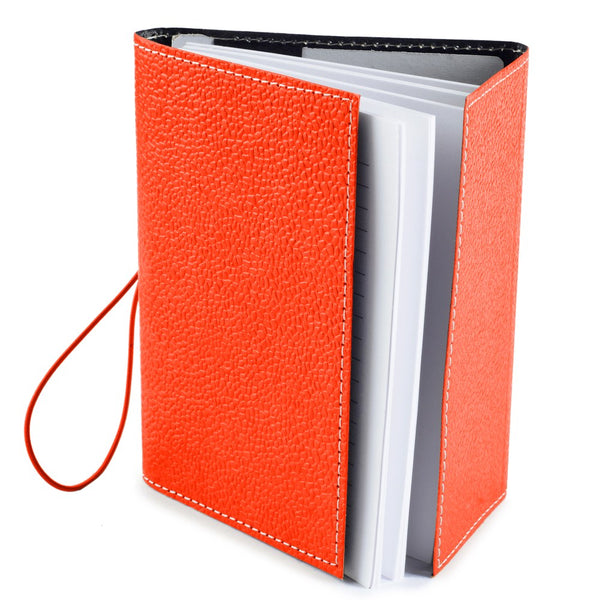 Ecoleatherette A-6 Regular Soft Cover Notebook (JA6.Orange)