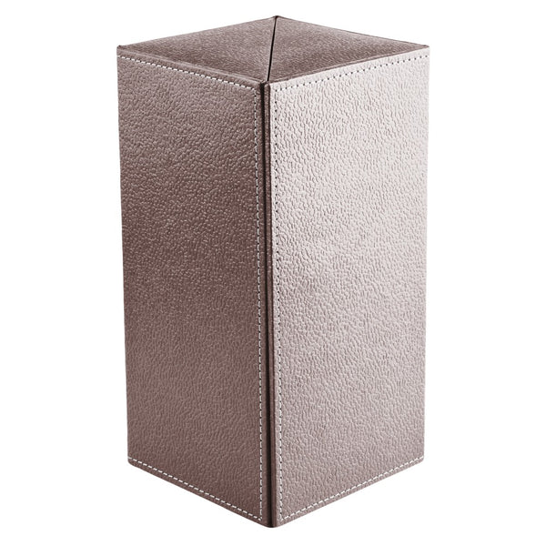 Ecoleatherette Handcrafted Almirah Jewellery Box (JBA.Hazel Nut)