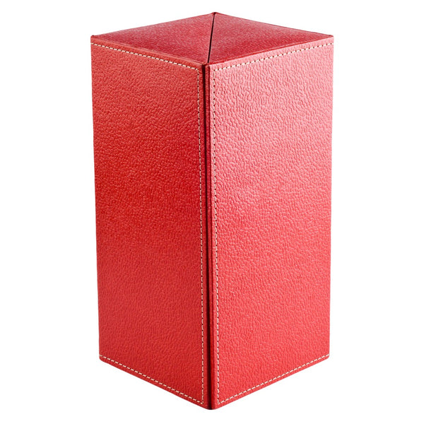 Ecoleatherette Handcrafted Almirah Jewellery Box (JBA.Red)