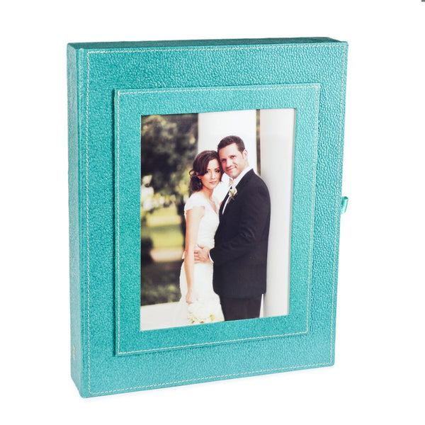 Ecoleatherette Wall Hanging Key Box Key Holder For 10 Key Chain (KHB.S.Green)