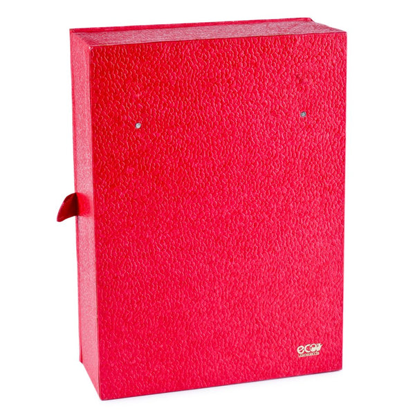 Ecoleatherette Wall Hanging Key Box Key Holder For 3 Key Chain (KHS.D.Pink)