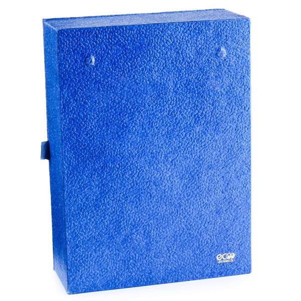 Ecoleatherette Wall Hanging Key Box Key Holder For 3 Key Chain (KHS.D.Blue)