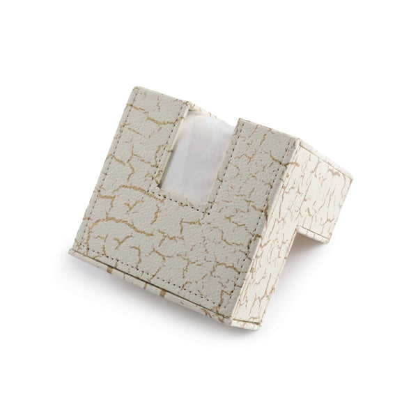 Ecoleatherette Handcrafted L Shape Tissue Paper Tissue Holder Car Tissue Box Comes with 50 Pulls Tissue (LTB.3001)