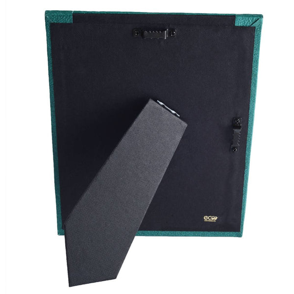 Ecoleatherette 6"x8" Photo Frame with Hanging and Standing Options  (SRPF68.Cherry)
