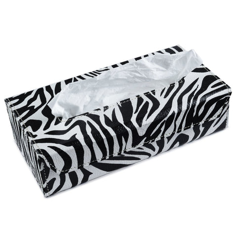 Ecoleatherette Handcrafted Tissue Paper Tissue Holder Car Tissue Box With 100 Pulls tissue (TB.016)