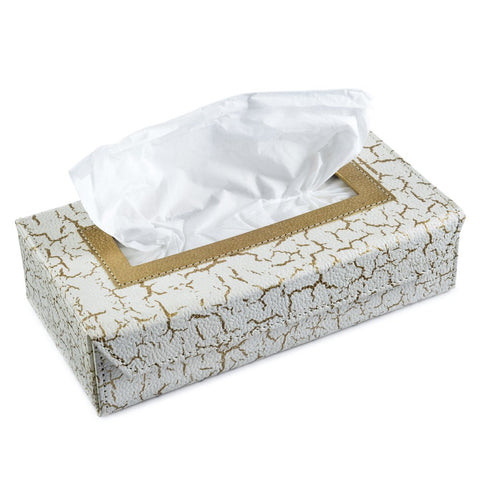Ecoleatherette Handcrafted Tissue Paper Tissue Holder Car Tissue Box With 100 Pulls tissue (TB.3001)